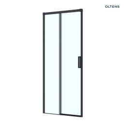 Breda Oltens Breda drzwi prysznicowe 100 cm czarny mat/szkło przezroczyste 21213300