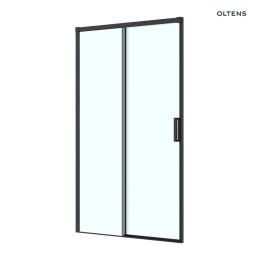 Breda Oltens Breda drzwi prysznicowe 120 cm czarny mat/szkło przezroczyste 21212300