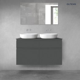 Vernal Oltens Vernal zestaw mebli łazienkowych 120 cm z blatem grafit mat 68300400