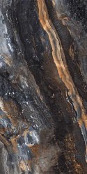 L LUXOR BLACK POLISHED 60X120 G.1