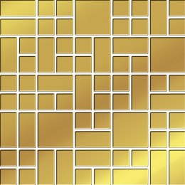 BIANCA MOZAIKA GOLD GLASS 25X25 G.1 BC