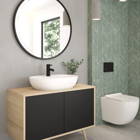 Hamnes Thin Oltens Hamnes Thin umywalka 51x39 cm nablatowa owalna z powłoką SmartClean biała 41813000 Hamnes Thin Oltens Hamnes Thin umywalka 51x39 cm nablatowa owalna z powłoką SmartClean biała 41813000
