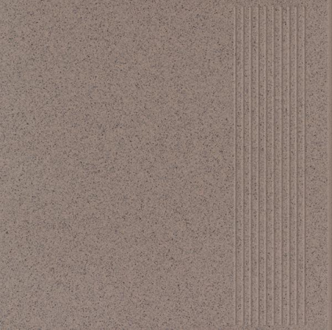 SALTI BEIGE STOPNICA PROSTA GRES IMPREGNOWANY SÓL-PIEPRZ MAT 6,5 MM 30X30 G1