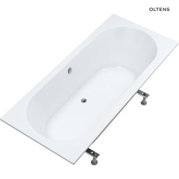 Lykke Oltens Lykke wanna 170x75 cm prostokątna akrylowa biała 10013000