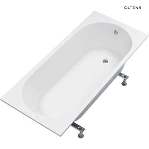 Lykke Oltens Lykke wanna 150x70 cm prostokątna akrylowa biała 10009000 Lykke Oltens Lykke wanna 150x70 cm prostokątna akrylowa biała 10009000