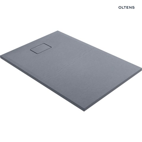 Bergytan Oltens Bergytan brodzik 120x80 cm prostokątny RockSurface szary beton 15103700 Bergytan Oltens Bergytan brodzik 120x80 cm prostokątny RockSurface szary beton 15103700