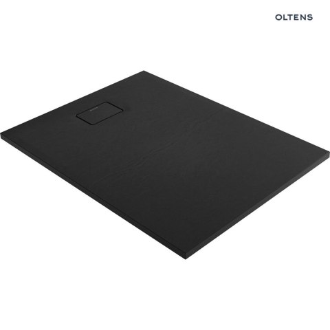 Bergytan Oltens Bergytan brodzik 120x90 cm prostokątny RockSurface czarny mat 15104300 Bergytan Oltens Bergytan brodzik 120x90 cm prostokątny RockSurface czarny mat 15104300