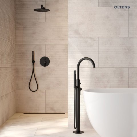 Vindel Oltens Vindel deszczownica 30 cm okrągła czarny mat 37000300 Vindel Oltens Vindel deszczownica 30 cm okrągła czarny mat 37000300