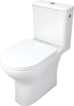 Deante Miska WC kompakt bezkołnierzowa