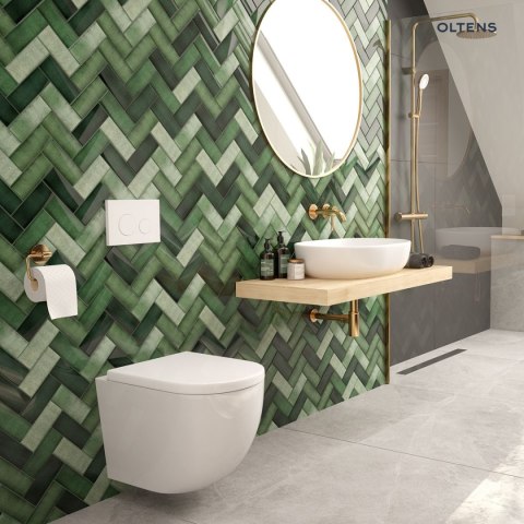 Hamnes Zestaw Oltens Hamnes miska WC wisząca PureRim z powłoką SmartClean z deską wolnoopadającą 42514000 Hamnes Zestaw Oltens Hamnes miska WC wisząca PureRim z powłoką SmartClean z deską wolnoopadającą 42514000
