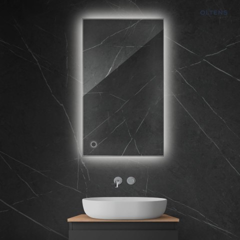Nordlis Oltens Nordlis lustro 60x100 cm prostokątne z oświetleniem LED i systemem Klarglas 64111000 Nordlis Oltens Nordlis lustro 60x100 cm prostokątne z oświetleniem LED i systemem Klarglas 64111000