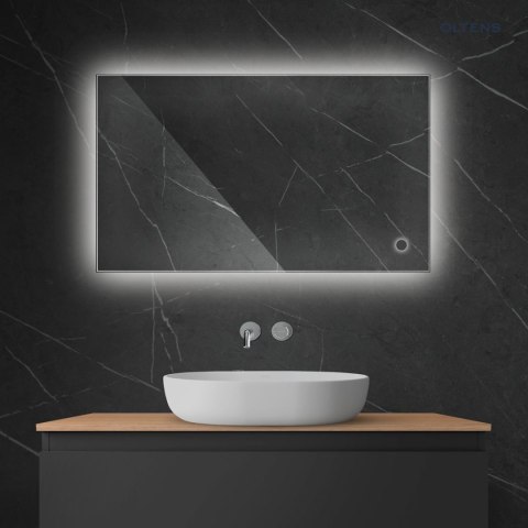 Nordlis Oltens Nordlis lustro 60x100 cm prostokątne z oświetleniem LED i systemem Klarglas 64111000 Nordlis Oltens Nordlis lustro 60x100 cm prostokątne z oświetleniem LED i systemem Klarglas 64111000