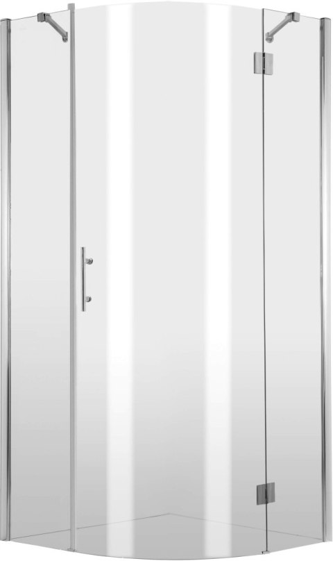 Deante Kabina prysznicowa półokrągła 90x90 cm - trzyszybowa Deante Kabina prysznicowa półokrągła 90x90 cm - trzyszybowa