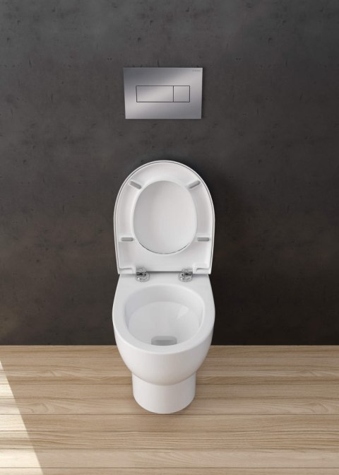 Deante Miska WC z deską bezkołnierzowa Deante Miska WC z deską bezkołnierzowa