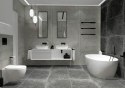 Deante Umywalka ceramiczna nablatowa
