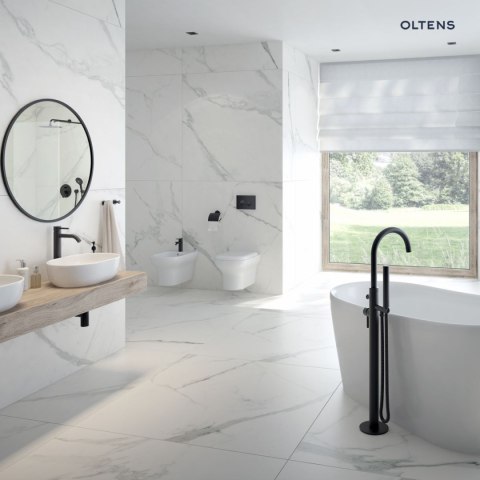 Hamnes Oltens Hamnes umywalka 47,5x34 cm nablatowa owalna z powłoką SmartClean biała 40809000 Hamnes Oltens Hamnes umywalka 47,5x34 cm nablatowa owalna z powłoką SmartClean biała 40809000