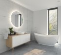 Hamnes Oltens Hamnes Thin umywalka 51x39 cm nablatowa owalna z powłoką SmartClean biała 41813000