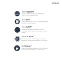 Jog Stille Oltens Jog Stille miska WC wisząca PureRim SmartClean biały połysk 42528000