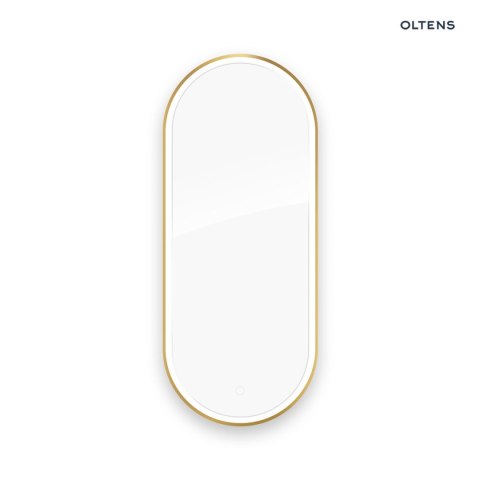 Nordlis Oltens Nordlis lustro 50x120 cm owalne z oświetleniem LED i systemem Klarglas 64114800 Nordlis Oltens Nordlis lustro 50x120 cm owalne z oświetleniem LED i systemem Klarglas 64114800