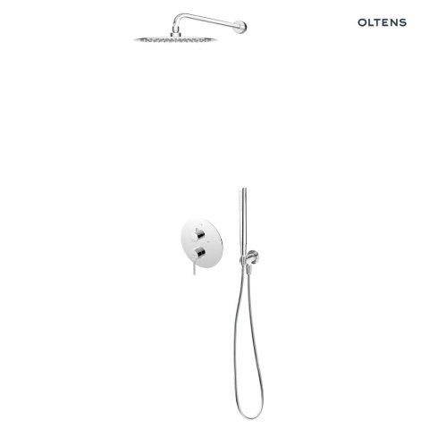 Rann Zestaw Oltens Rann bateria podtynkowa z deszczownicą 25 cm Vindel i kompletem prysznicowym Ume chrom 36630100 Rann Zestaw Oltens Rann bateria podtynkowa z deszczownicą 25 cm Vindel i kompletem prysznicowym Ume chrom 36630100