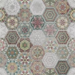 STARGRES Pp PATCHWORK HEXAGON COLOUR Rett. 60x60 g.2 SG