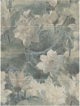 WILD STORY GREEN PANEL MAT 29,8X89,8X4 G1