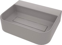 Deante Umywalka granitowa nablatowa z miejscem na baterię - z maskownicą