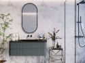 Giaco White Mat GL.509A.WL 60x30 - Ścienna - Mat z Carvingiem