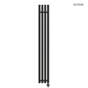 Stang Oltens Stang (e) grzejnik elektryczny 150x20,5 cm czarny mat 55120300