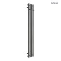 Stang Oltens Stang grzejnik łazienkowy 150x20,5 cm grafit 55020400