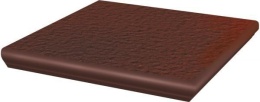 CLOUD BROWN KAPINOS STOPNICA NAROŻNA DURO 33X33 G1