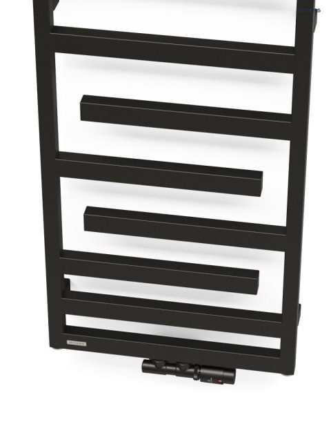 Flamma Oltens Flamma grzejnik łazienkowy 88x50 czarny mat 55014300 Flamma Oltens Flamma grzejnik łazienkowy 88x50 czarny mat 55014300