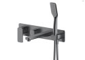 Hadsel Oltens Hadsel bateria wannowo-prysznicowa podtynkowa 4-otworowa grafit 34109400