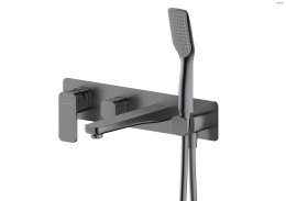 Hadsel Oltens Hadsel bateria wannowo-prysznicowa podtynkowa 4-otworowa grafit 34109400