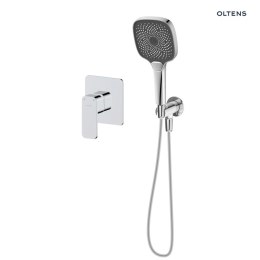Hadsel Oltens Hadsel zestaw bateria prysznicowa podtynkowa ze słuchawką 3 funkcyjną Havis EasyClick (S) chrom 36037100