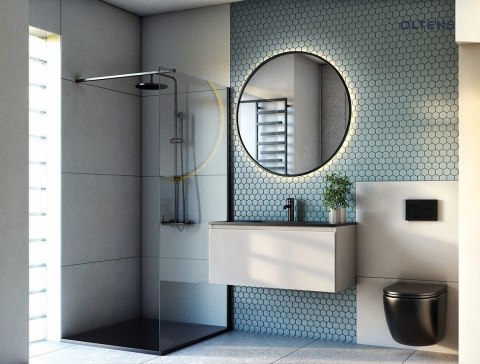 Hamnes Oltens Hamnes Stille miska wisząca WC PureRim czarna 42021300 Hamnes Oltens Hamnes Stille miska wisząca WC PureRim czarna 42021300