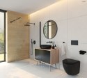 Hamnes Oltens Hamnes Stille miska wisząca WC PureRim czarna 42021300