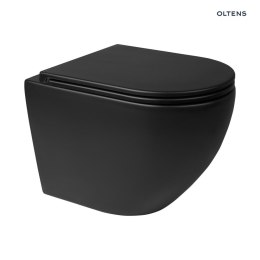Hamnes Oltens Hamnes Stille miska wisząca WC PureRim czarna 42021300