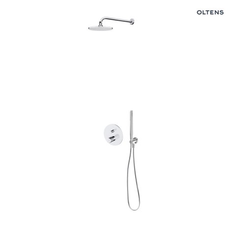 Hamnes Zestaw Oltens Hamnes bateria podtynkowa z deszczownicą 22 cm Atran i kompletem prysznicowym Ume chrom połysk 36615100 Hamnes Zestaw Oltens Hamnes bateria podtynkowa z deszczownicą 22 cm Atran i kompletem prysznicowym Ume chrom połysk 36615100