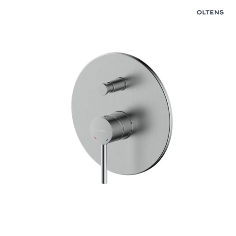 Molle Oltens Molle bateria wannowo-prysznicowa podtynkowa kompletna nikiel 34100910 Molle Oltens Molle bateria wannowo-prysznicowa podtynkowa kompletna nikiel 34100910