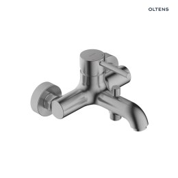 Molle Oltens Molle bateria wannowo-prysznicowa ścienna nikiel 34000910