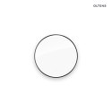 Nordlis Oltens Nordlis lustro 60x60 cm okrągłe z oświetleniem od tyłu z matą grzewczą czarny 64108300
