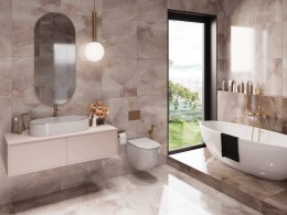 Pietra Ombra Beige Poler GRS.542A.P 60x60 - Ścienno - podłogowa - Poler