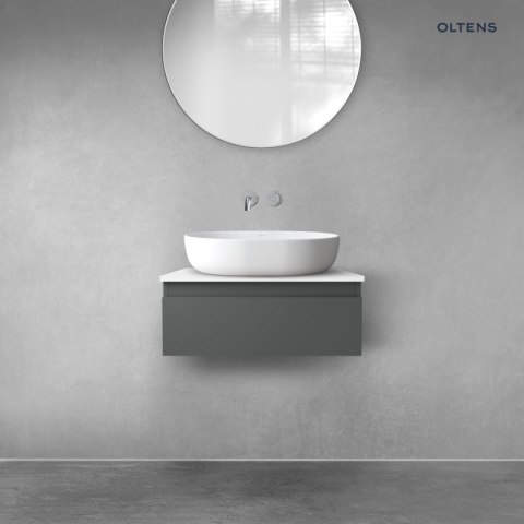 Vernal Oltens Vernal szafka 60 cm podumywalkowa wisząca grafit mat 60009400 Vernal Oltens Vernal szafka 60 cm podumywalkowa wisząca grafit mat 60009400