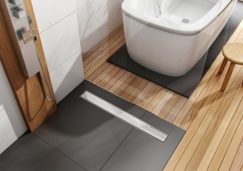 Deante Odpływ liniowy podłogowy 100 cm - ruszt pełny Deante Odpływ liniowy podłogowy 100 cm - ruszt pełny