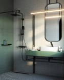 Deante Umywalka ceramiczna nablatowa/ścienna z miejscem na baterię