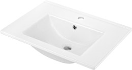 Deante Umywalka ceramiczna wpuszczana z miejscem na baterię - 60 cm