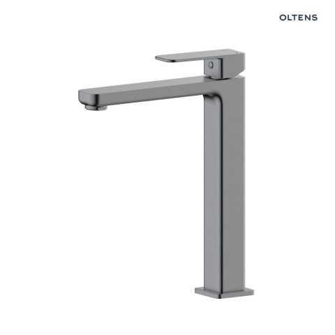 Hadsel Oltens Hadsel bateria umywalkowa stojąca wysoka grafit 32404400 Hadsel Oltens Hadsel bateria umywalkowa stojąca wysoka grafit 32404400