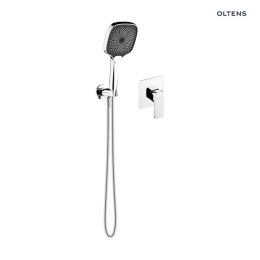Hadsel Oltens Hadsel zestaw bateria prysznicowa podtynkowa ze słuchawką 3 funkcyjną Havis EasyClick (S) chrom 36037100