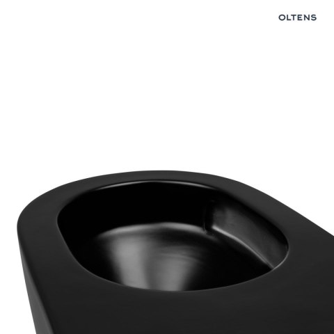 Hamnes Oltens Hamnes Stille miska wisząca WC PureRim SmartClean czarna 42521300 Hamnes Oltens Hamnes Stille miska wisząca WC PureRim SmartClean czarna 42521300